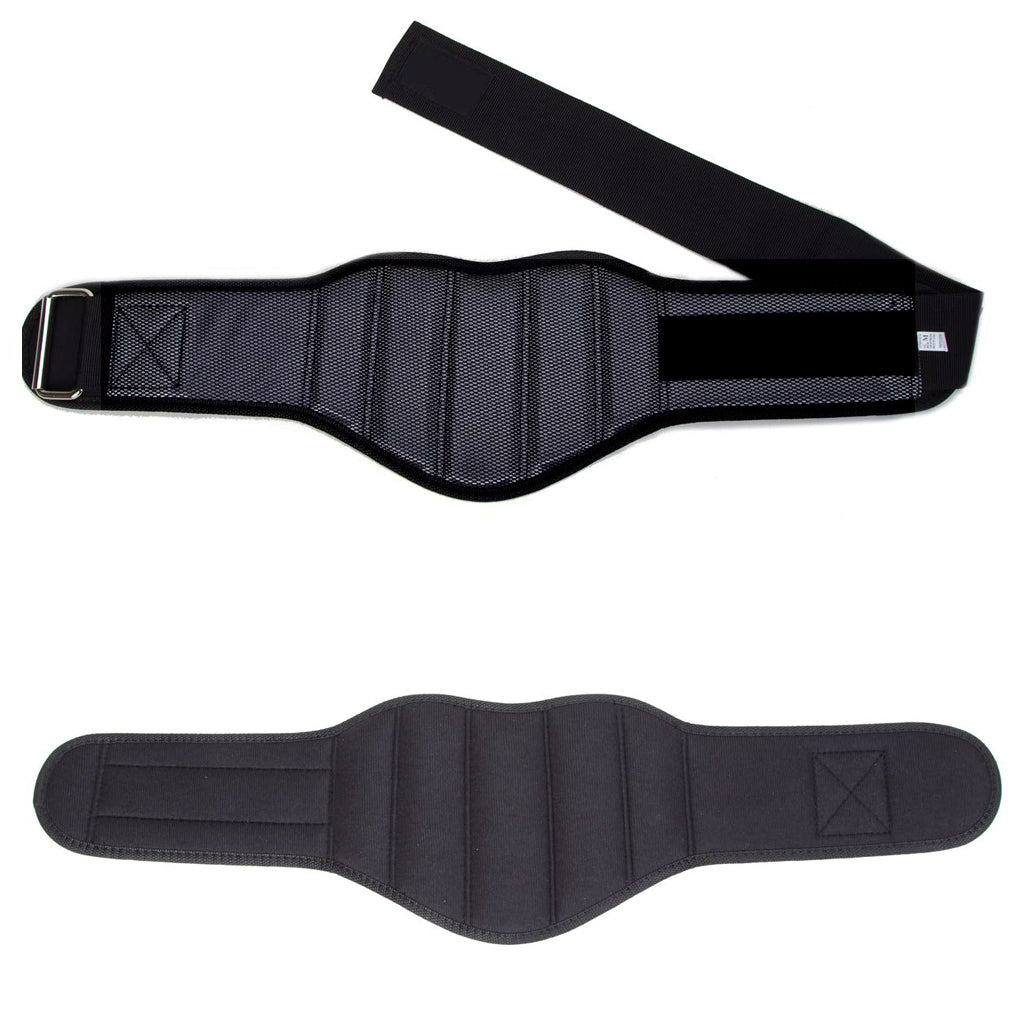 Neopreen Lifting Belt, Gewichthefriem voor Krachttraining, Achterkant