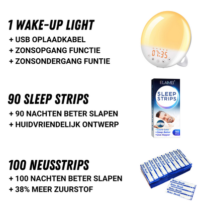 Sleep Bundel, 3 Delig Nachtrust Pakket, Inhoud